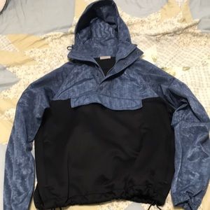 DIOR OBLIQUE HOODED ANORAK